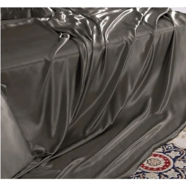 4pcs Silk Bed Sheets Set, 25 Momme Mulberry Silk Bedding Set, Sheets and Pillowcase Set, Extremely Soft and Luxurious