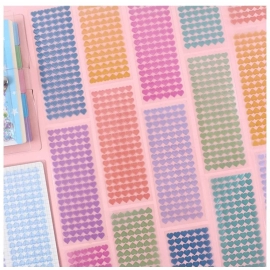 700+ PCS Girls Waterproof Phone Heart Laptop PVC Stickers Water Bottles Decoration Cute Candy Color Stationery Decals Card Kids   4.5  11 Reviews