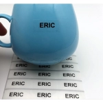 120pcs Transparent Custom Name Stickers Personalized Label Waterproof Office Supplies Tags School Stationery Scrapbook Sticker