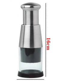 Multifunctional stainless steel manual onion chopper food crusher garlic press room cutter meat grinder kitchen vegetable tools