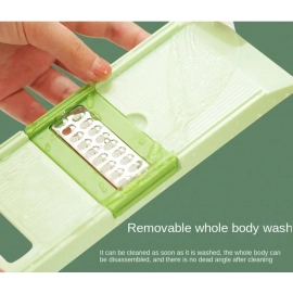 Multi-functional Vegetable Wiping Board Set Hand Guard Vegetable Grater Vegetables Slicer Carrot Cabbage Food Processors Manual